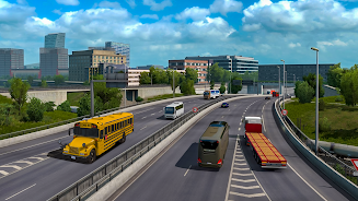 ภาพหน้าจอ School Bus Transport Simulator 4