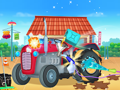 Truck wash games for boys ကိုဖန်သားပြင်1