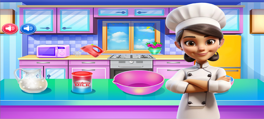 game cooking candy decoration স্ক্রিনশট 2