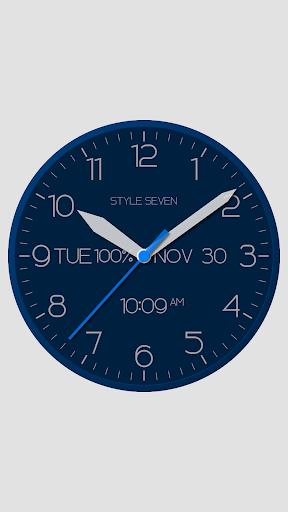 Modern Analog Clock-7 Screenshot 4