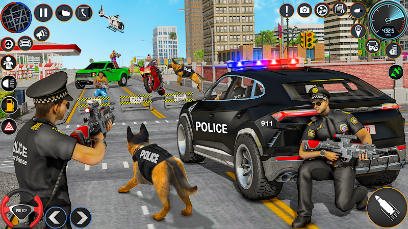 Police Dog Subway Crime Shootスクリーンショット2