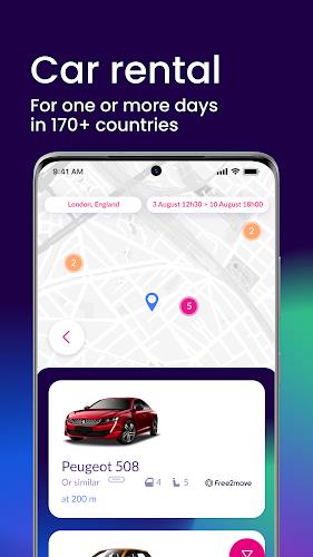 Free2move: car sharing & rent ကိုဖန်သားပြင်3