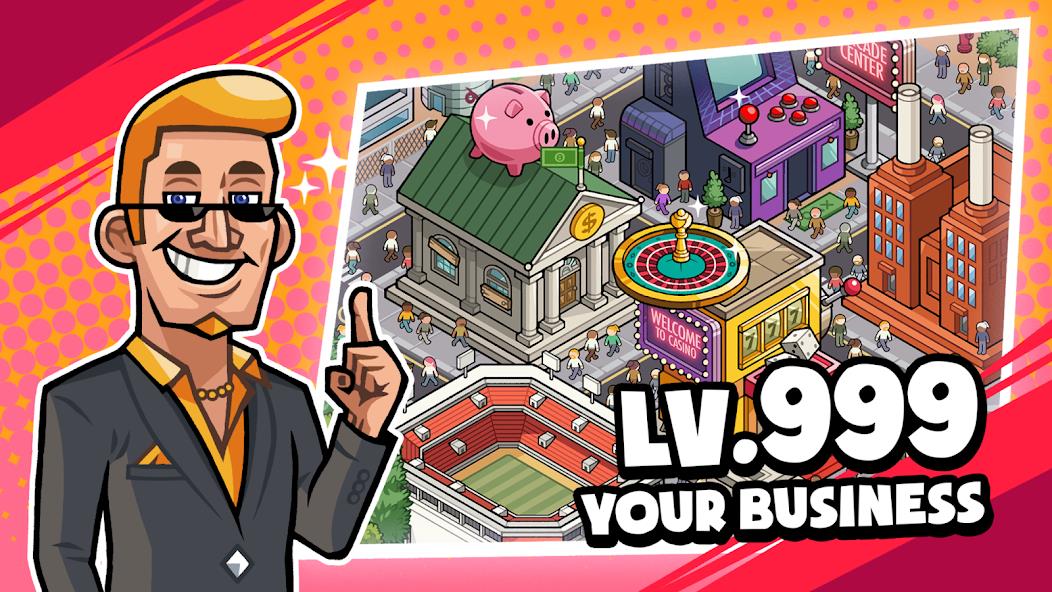 Idle Billionaire Tycoon Mod zrzut ekranu 2