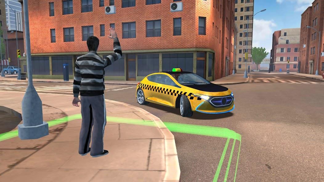 ภาพหน้าจอ Taxi Sim 2022 Evolution Mod 4