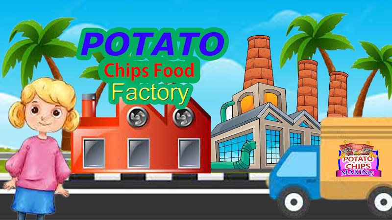 Potato Chips Food Factory Game屏幕截圖4