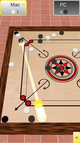 Carrom 3D Captura de pantalla 1