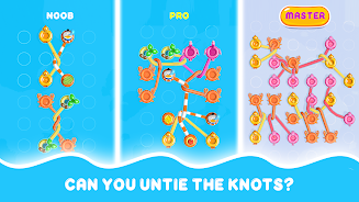 ภาพหน้าจอ Tangle Maze: Untie the Knots 1