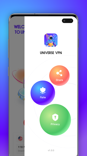 Universe VPN: Travel safely屏幕截圖4