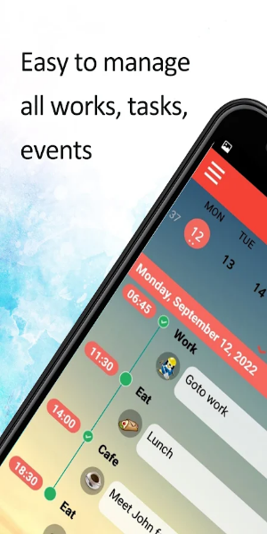 Screenshot Reminder Calendar App for 2024 1