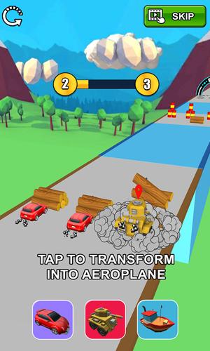 Epic Car Transform Raceスクリーンショット1