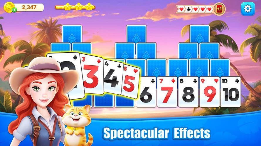 Cooking Solitaire TriPeaksスクリーンショット2