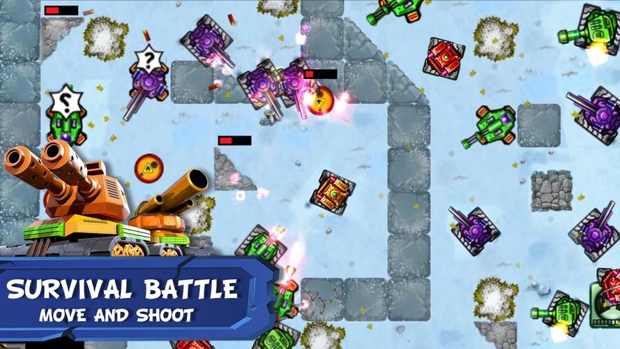 Tank Battles 2D Capture d’écran1
