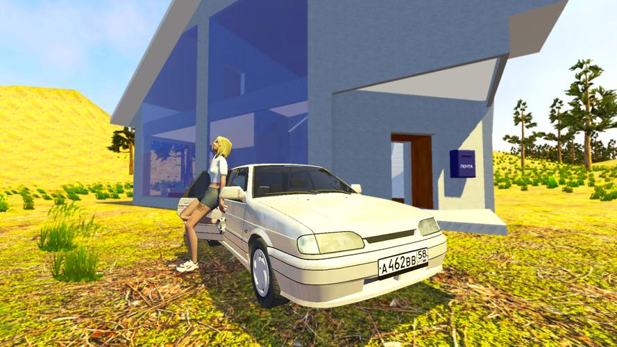 VAZ Driving Simulator screenshot 1