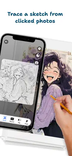 AR Draw Anime Trace Sketch AI屏幕截圖2