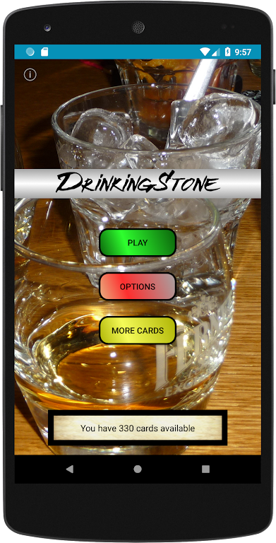 DrinkingStone - A Drinking Cards Game captura de pantalla 1