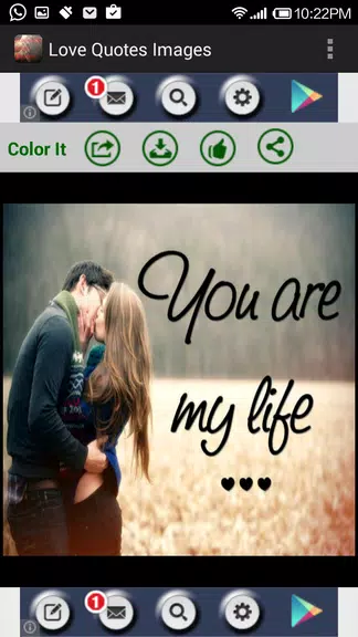 Romantic Love Quotes & Imagesスクリーンショット3