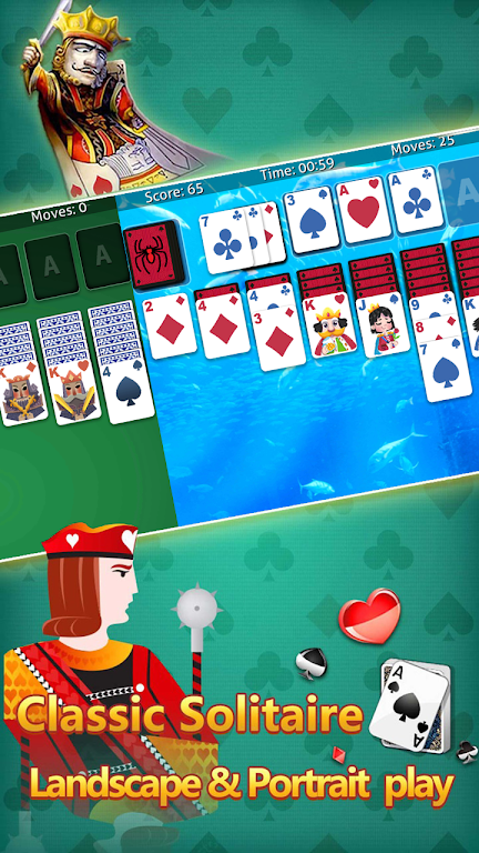 klondike solitaire :card shark屏幕截圖2