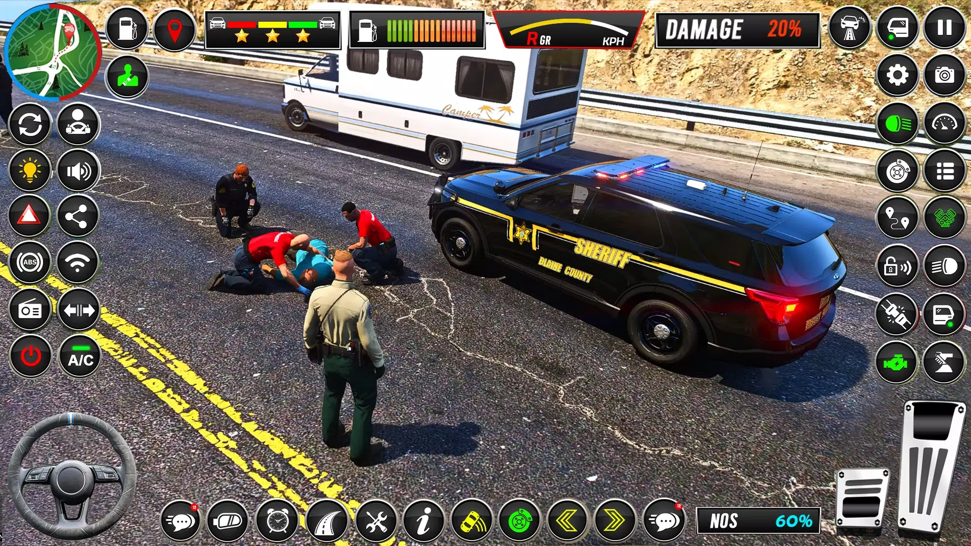Police Simulator: Car Games स्क्रीनशॉट 2