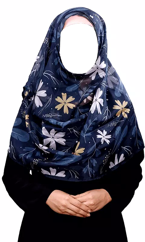 Hijab Girls Scarf Photos应用截图第3张