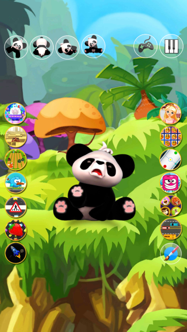 Sweet Talking Panda Baby captura de pantalla 3