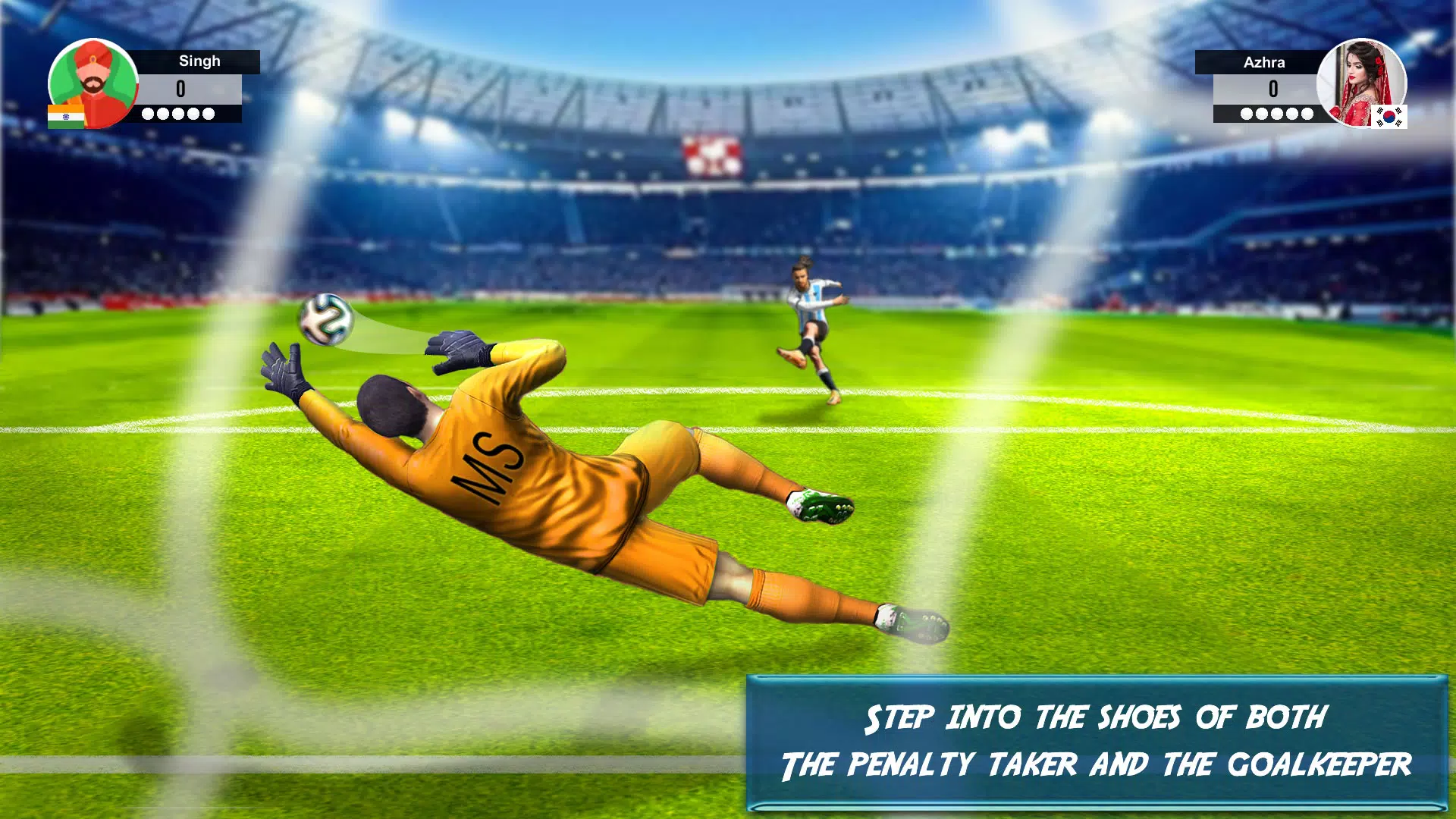 FootBall Penalty ShootOut 스크린 샷 4