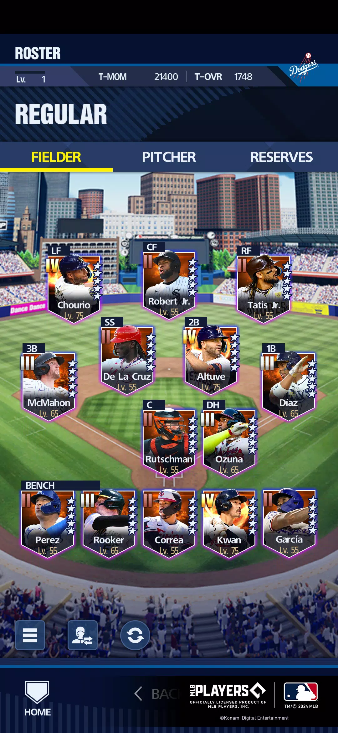 Screenshot MLB PRO SPIRIT 4