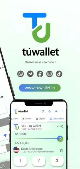 Tú Wallet.io captura de pantalla 3