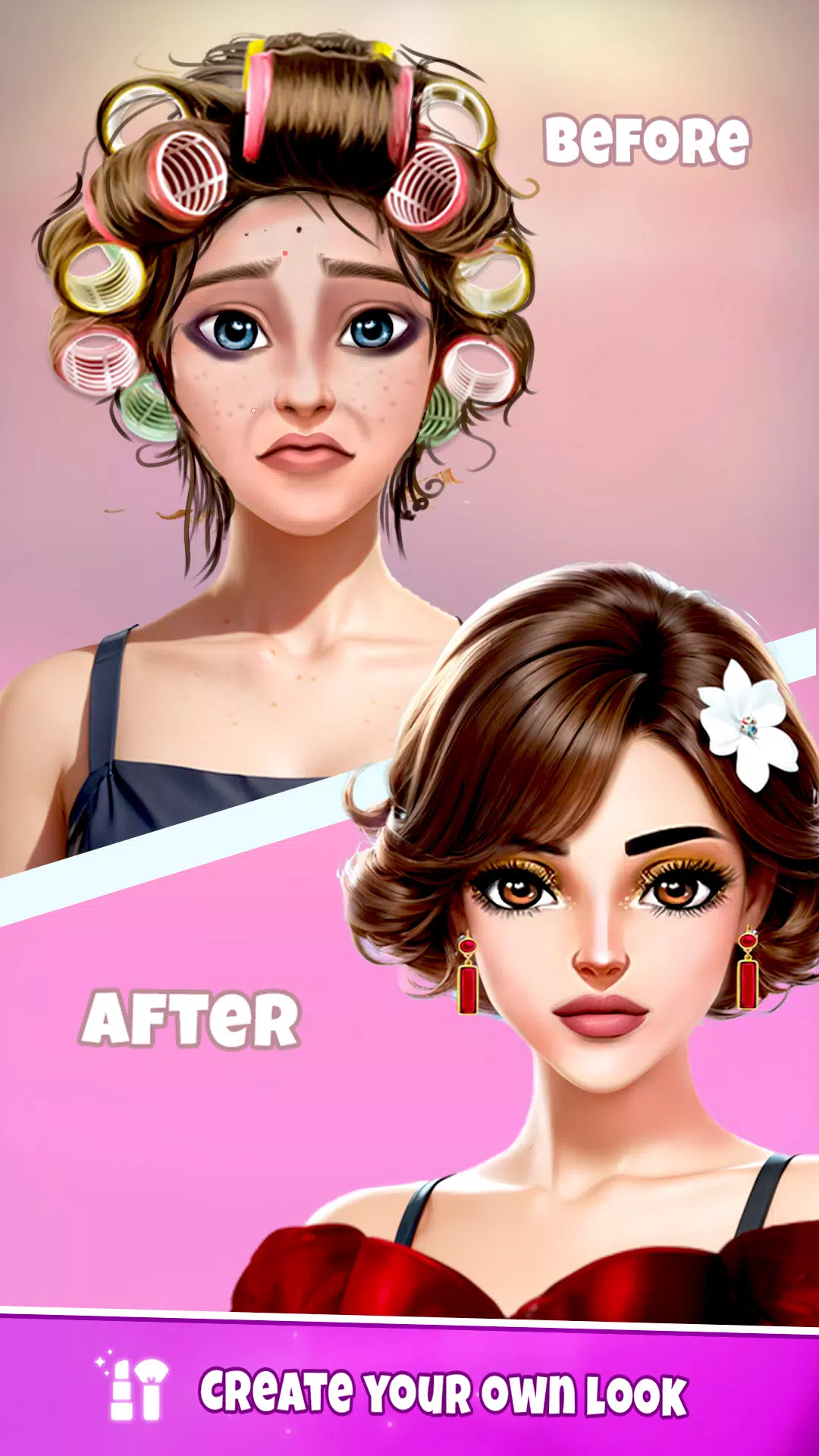 Fashion Dress Up, Makeup Game Screenshot 2