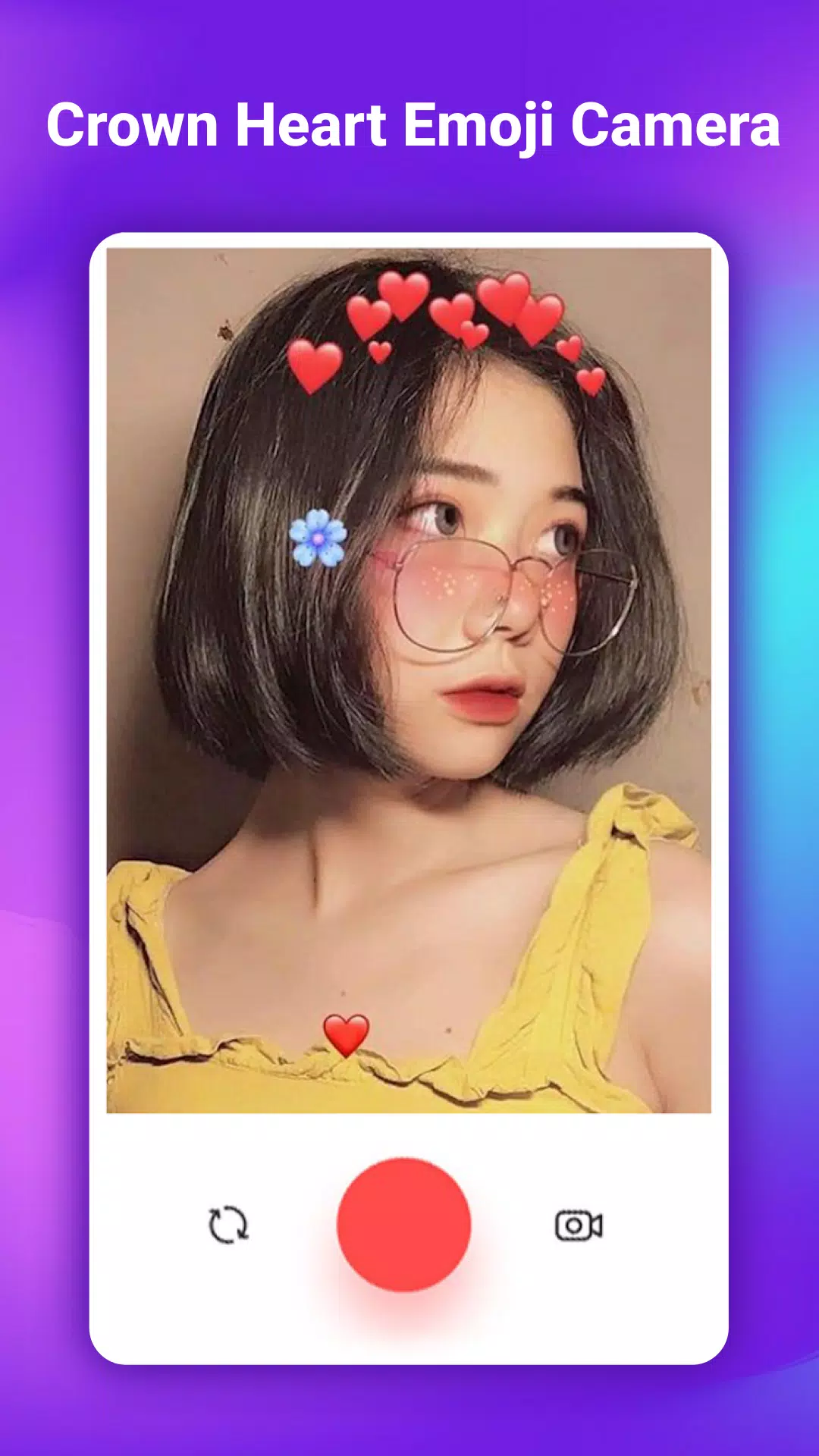 Screenshot Crown Heart Emoji Camera 1