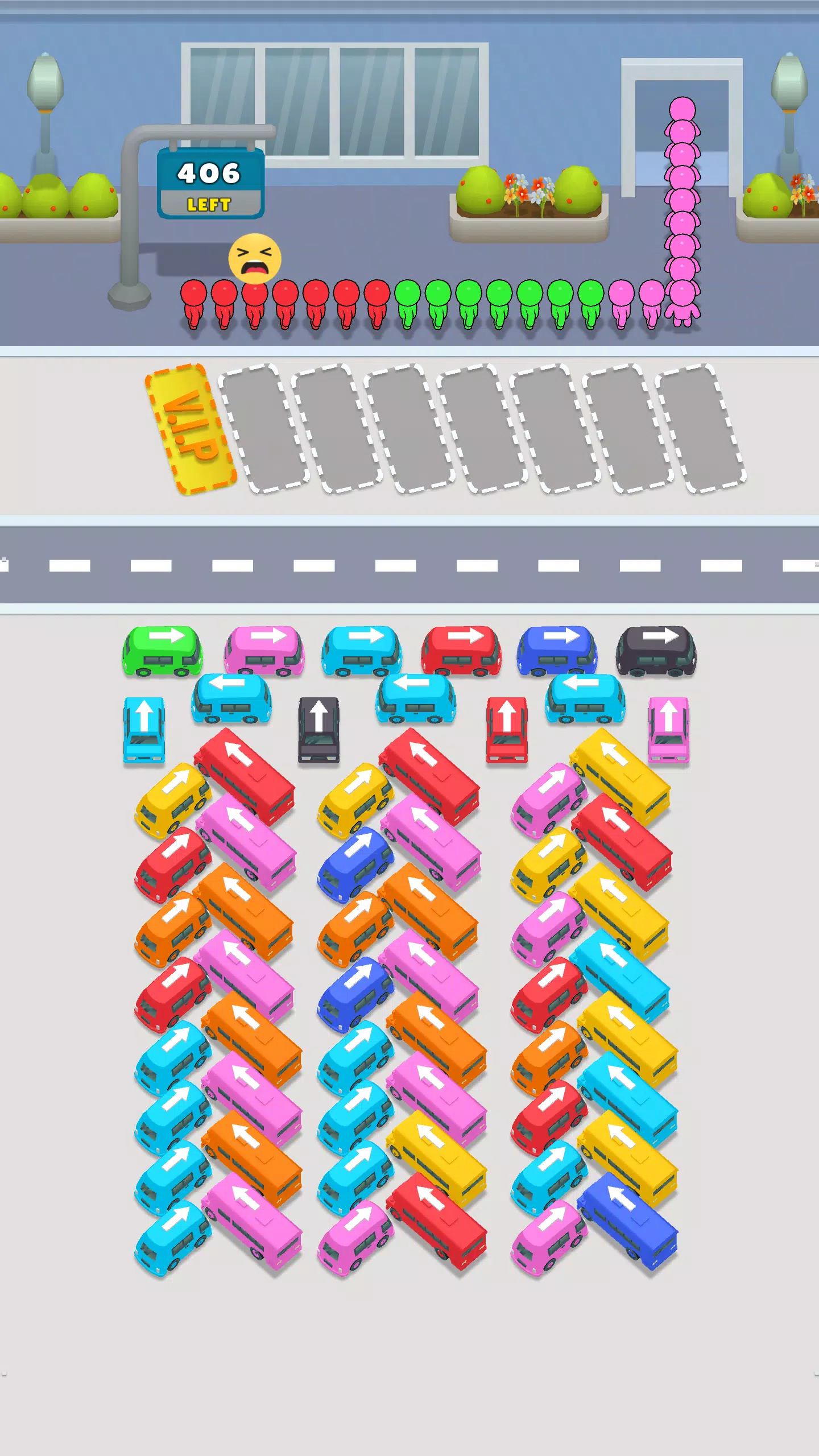 Bus Match Puzzle: Bus Shuffle 스크린샷 2