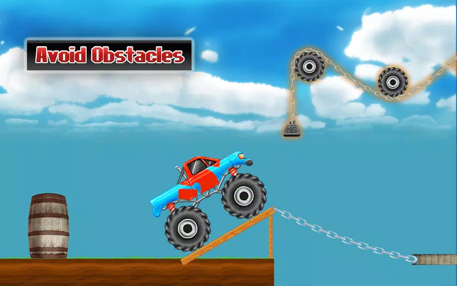 Rope Bridge Racer Car Game スクリーンショット 1