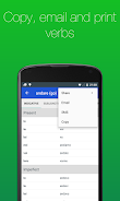 Italian Verb Conjugator 스크린 샷 4