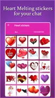 Love Stickers for Viber captura de pantalla 3