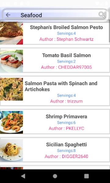 Italian Meal Recipes Screenshot 3