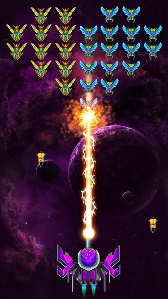 Galaxy Attack: Jeux d'avion Capture d’écran3