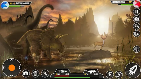 Real Dino Hunting 3D shooting zrzut ekranu 2