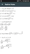 Math Formulas Algebra Screenshot 3