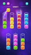 Sort Jellies - Color Puzzle स्क्रीनशॉट 1