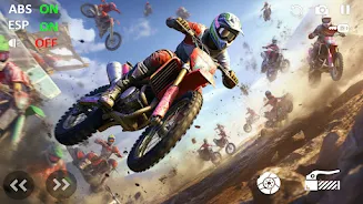 Motocross Beach Bike Games 3D ကိုဖန်သားပြင်3