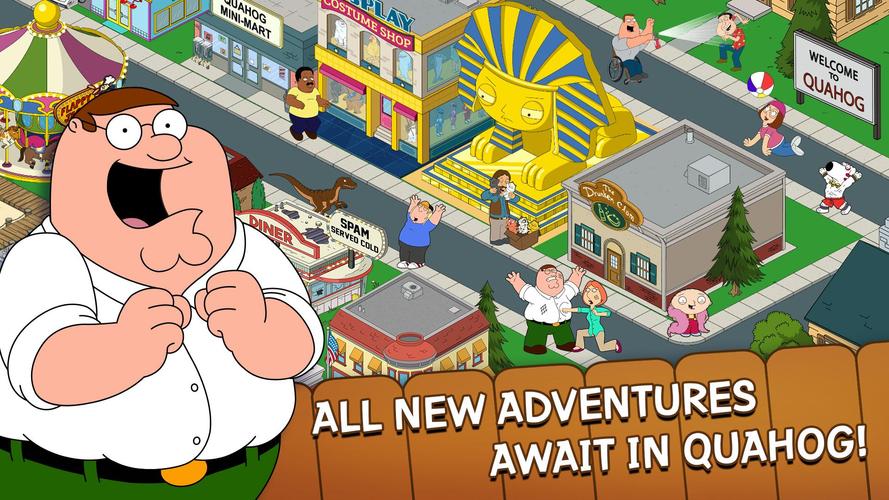 Family Guy The Quest for Stuff 스크린 샷 1