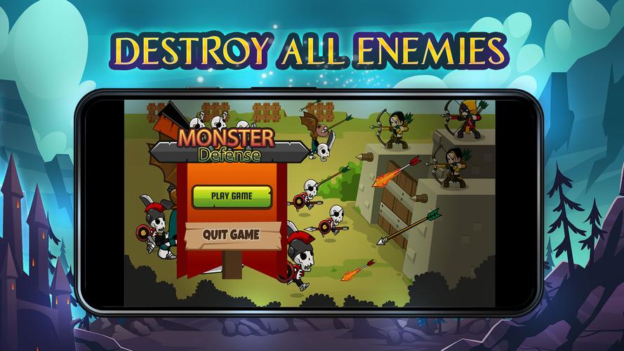 Monster Defence Capture d’écran2