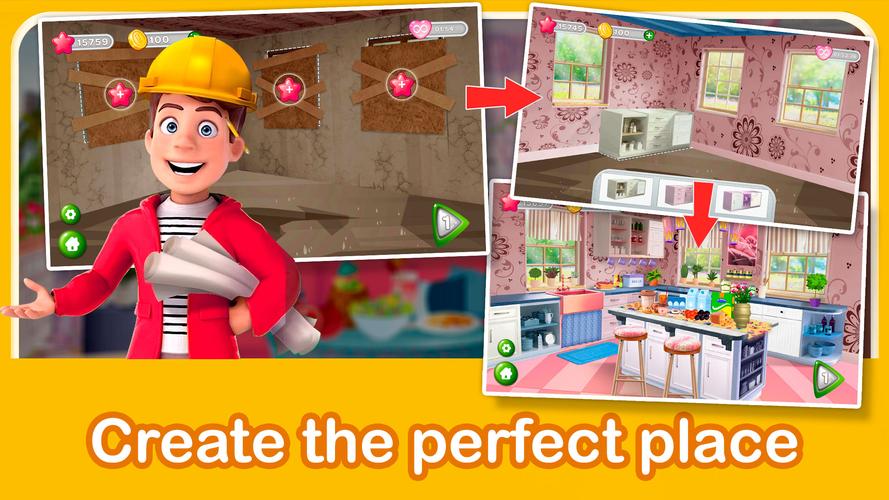 Home Design Redecoration屏幕截圖3