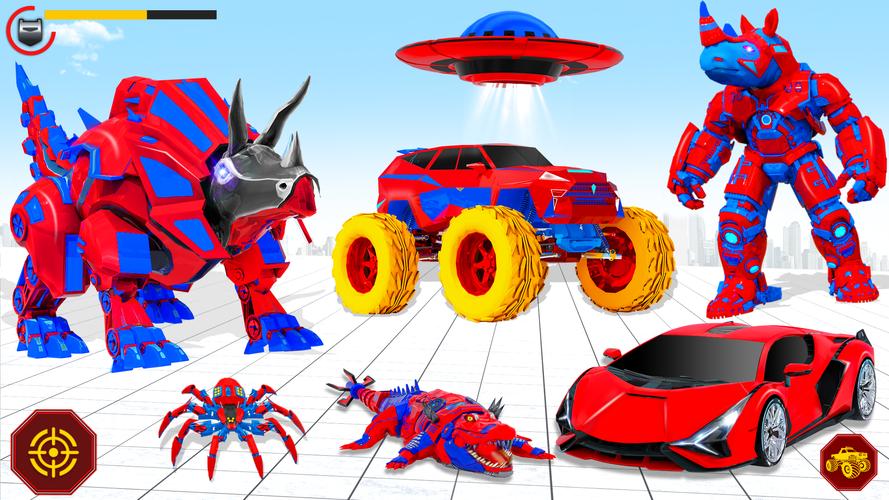 Rhino Robot Car Transformation Screenshot 4