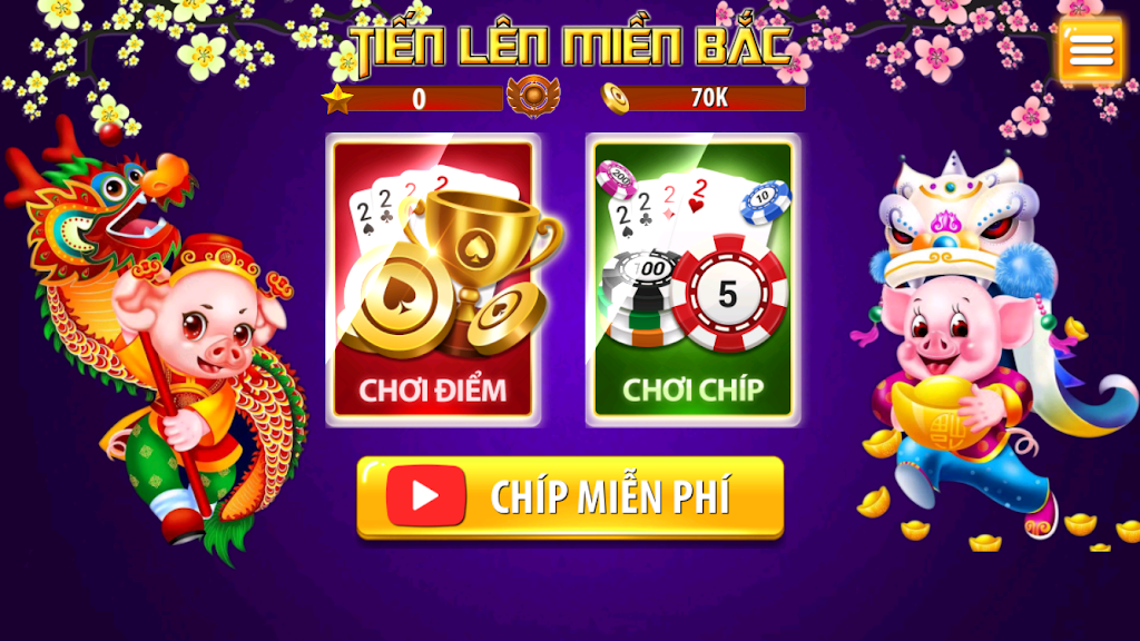 Tien Len Mien Bac - Tien Len Dong Chat Dong Mau ekran görüntüsü 1