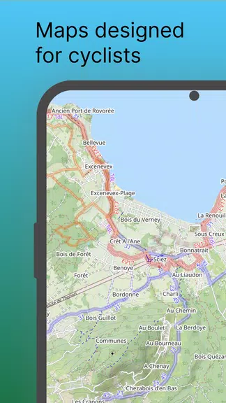 World Bike Map: GPS Navigation zrzut ekranu 2