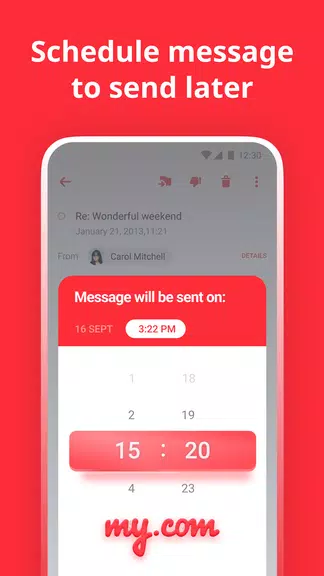 Screenshot myMail: para Gmail e Hotmail 2