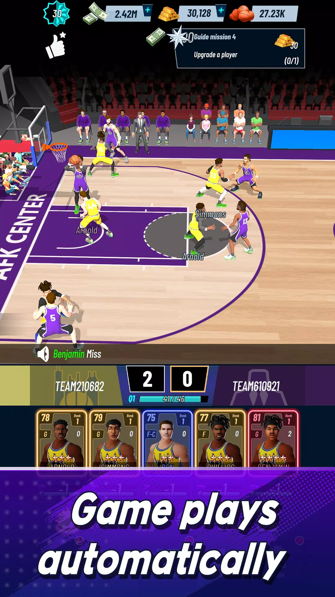 Basketball Manager 2025 экрана 2