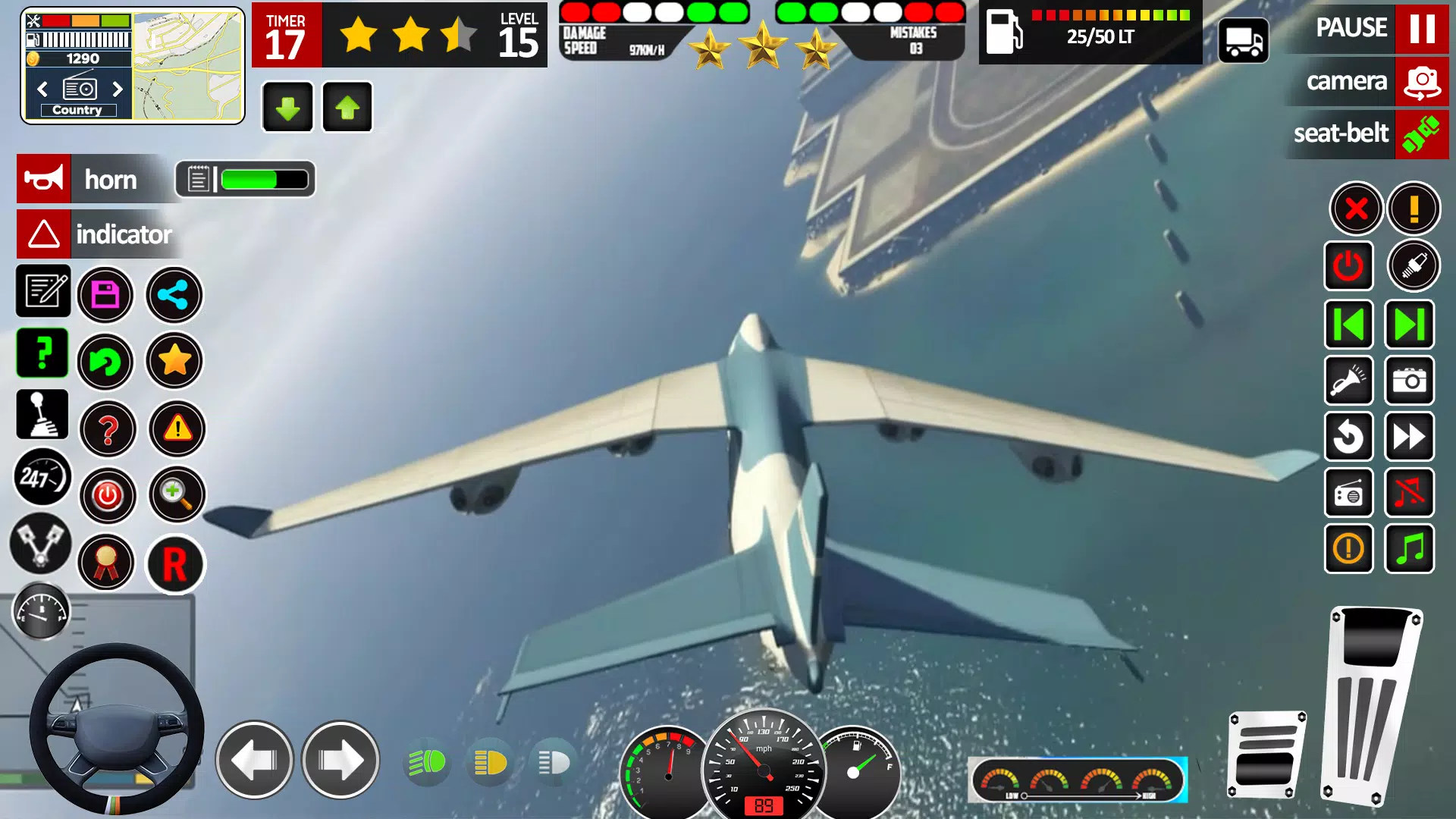 Plane Game Flight Simulator 3d स्क्रीनशॉट 1