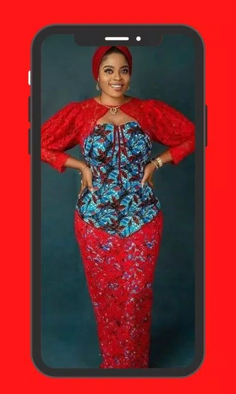 Ankara and Lace Combo Styles Capture d’écran1