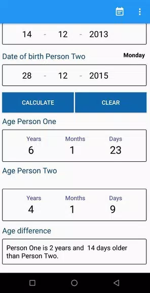 Age Calculator Screenshot 2